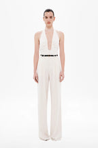 Alusia Silk Top Ecru