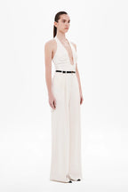 Alusia Silk Top Ecru