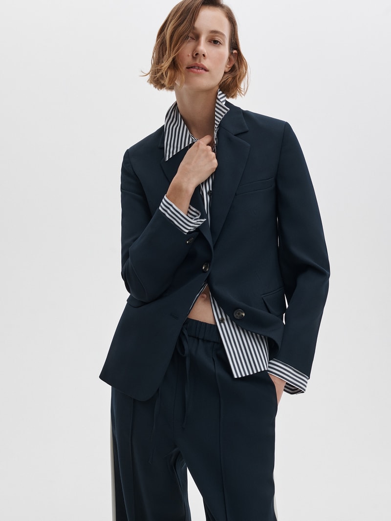 Frank Poplin Blazer