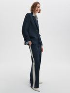 Frank Poplin Blazer