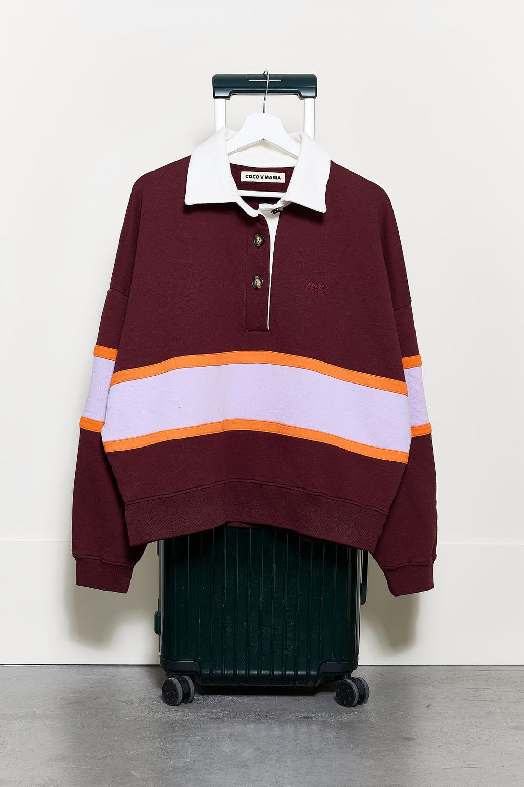 Hugo Polo Bordeaux/Roze