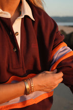 Hugo Polo Bordeaux/Roze