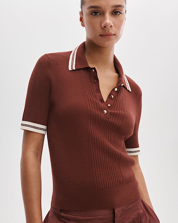 Laurie Tipped Polo