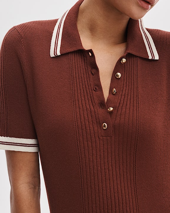 Laurie Tipped Polo