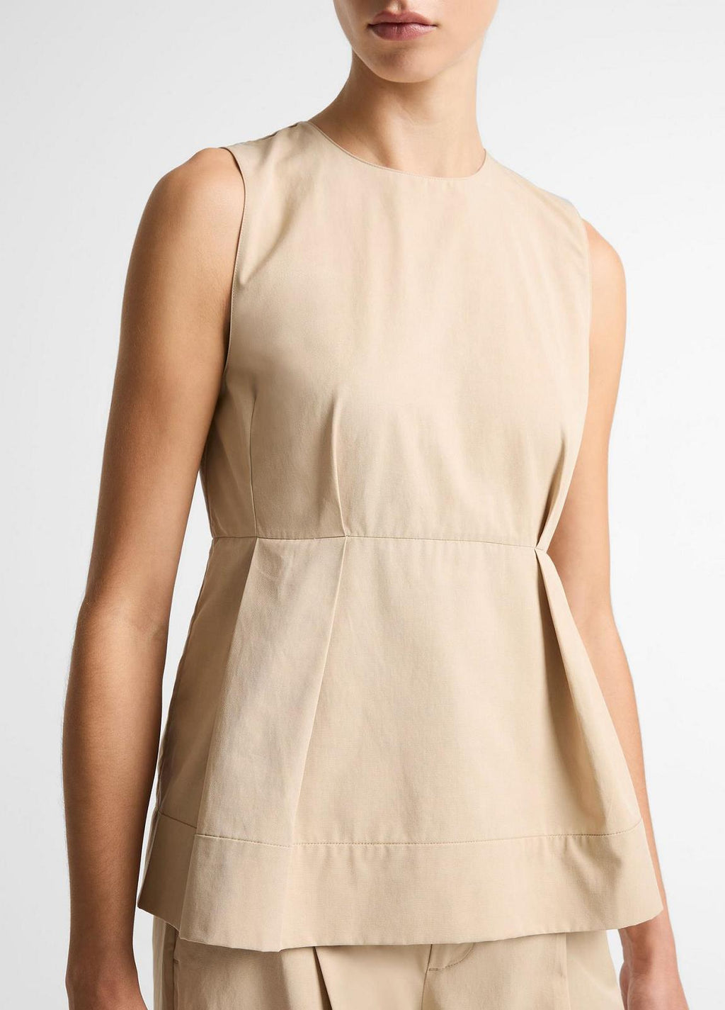 Crew Paneled Top