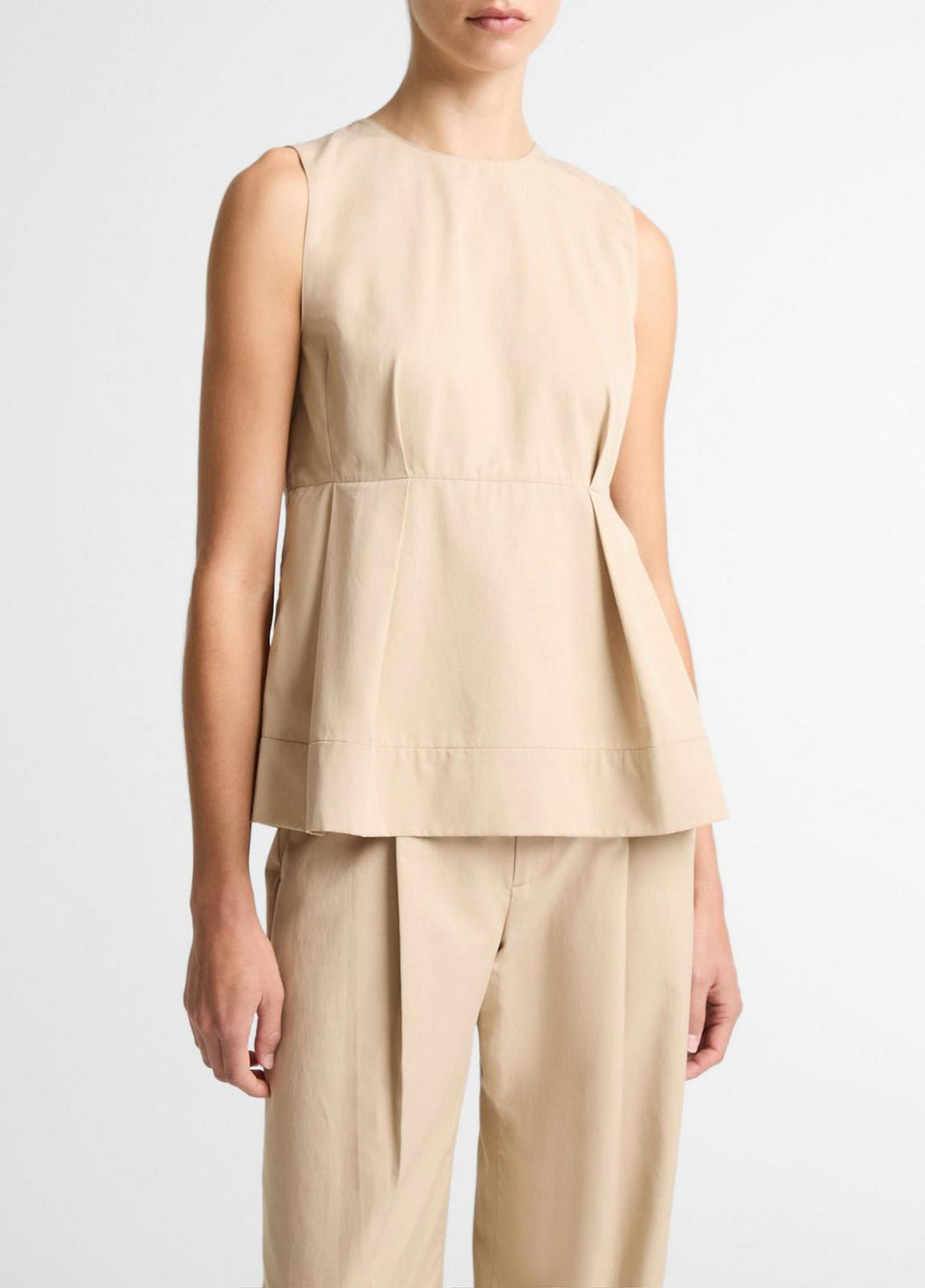 Crew Paneled Top