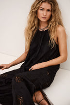 Top Maxi Noir