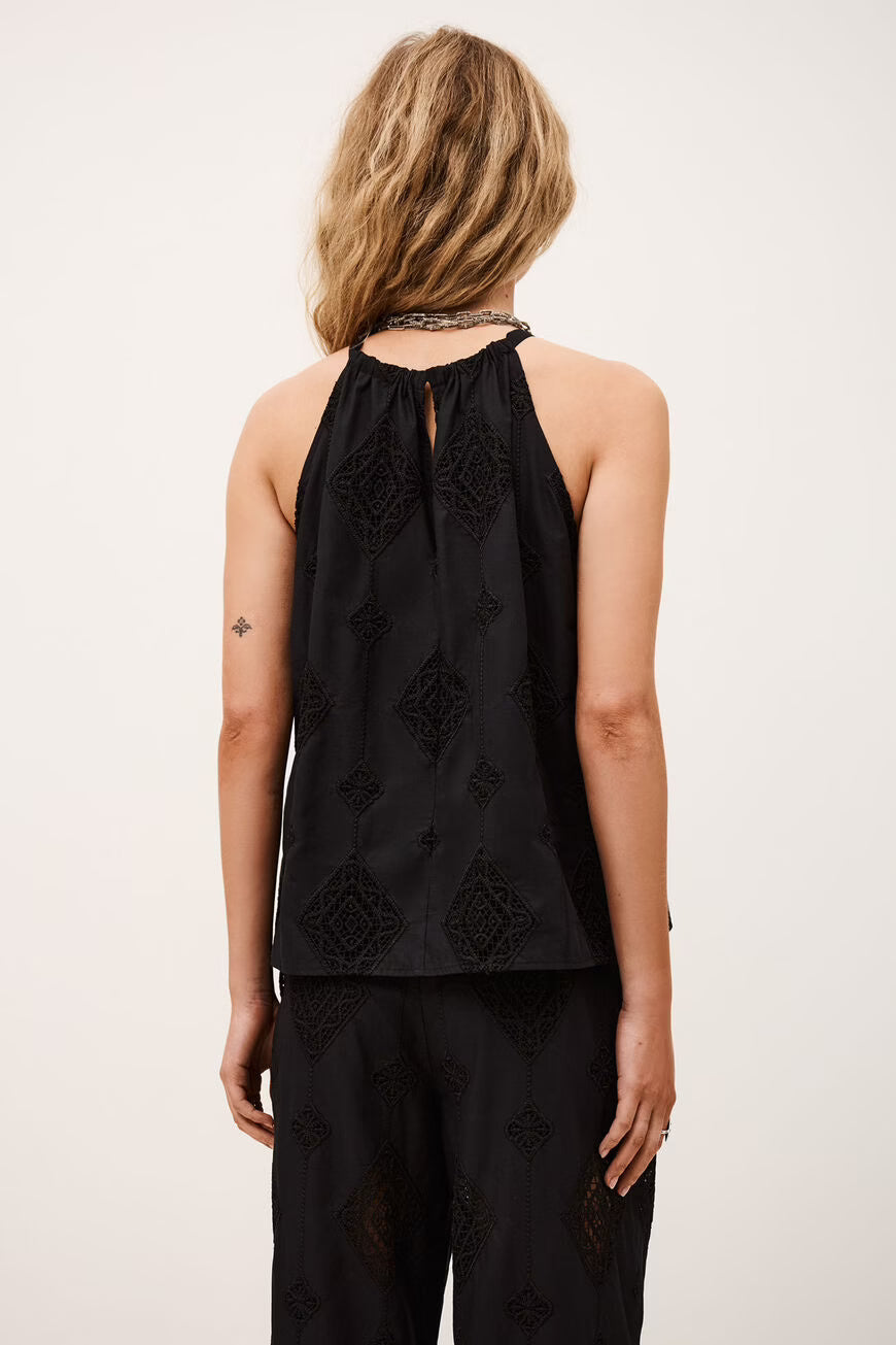 Top Maxi Noir