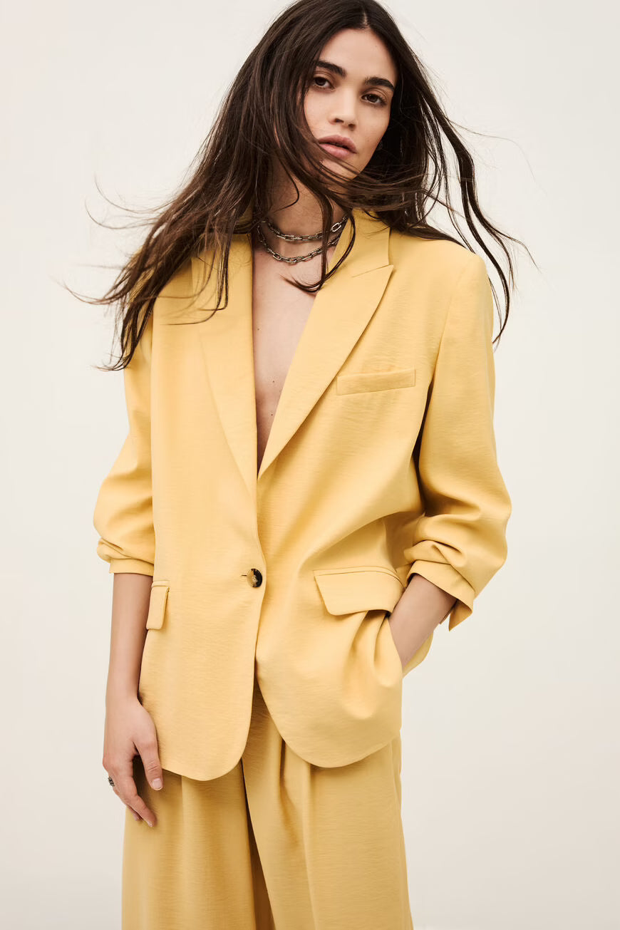Vest Dalena Zachtgeel