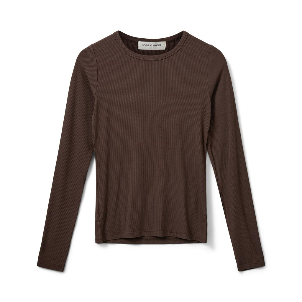 Petricia ls Tshirt Brown