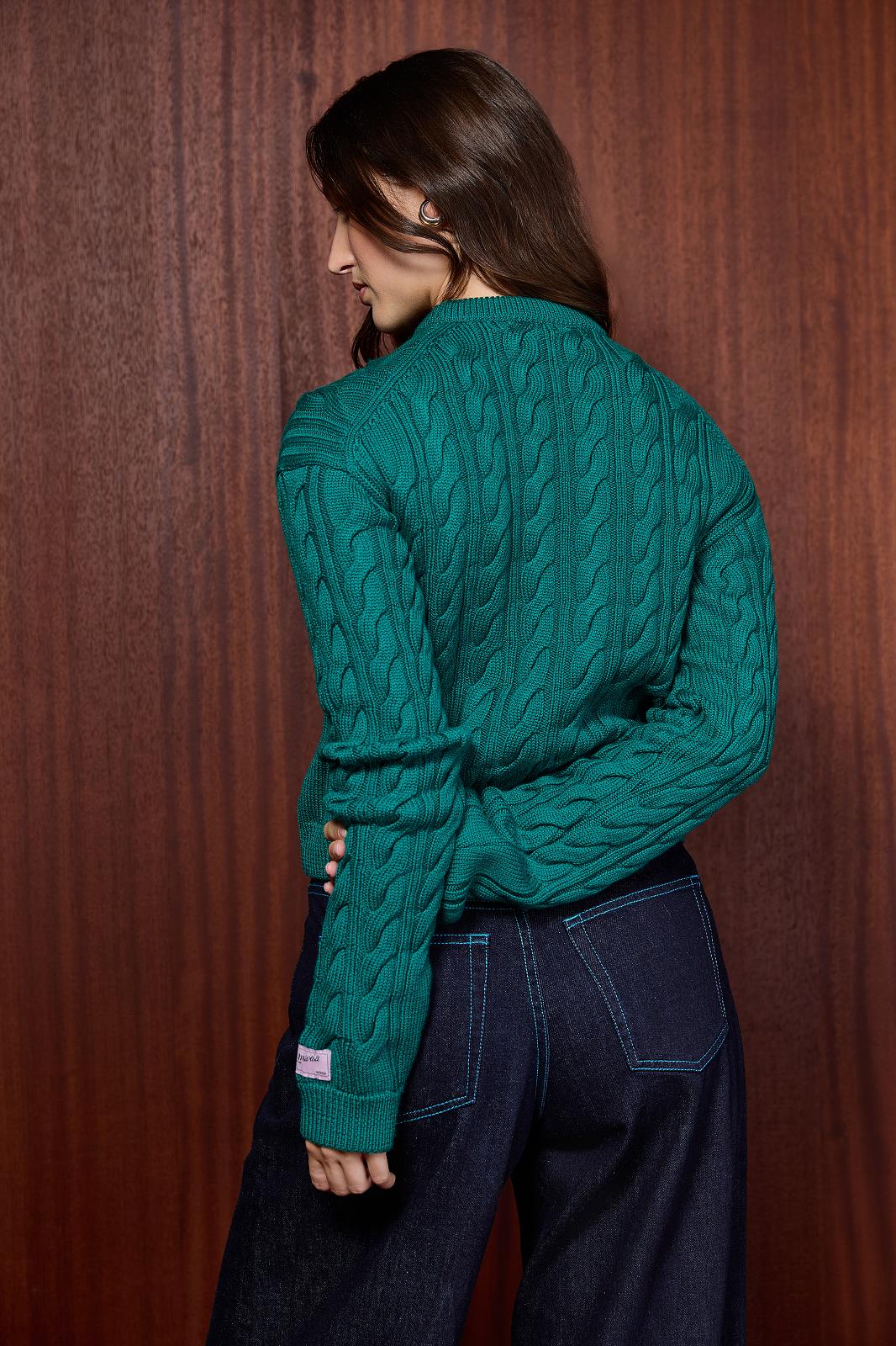 Jane Knit Green