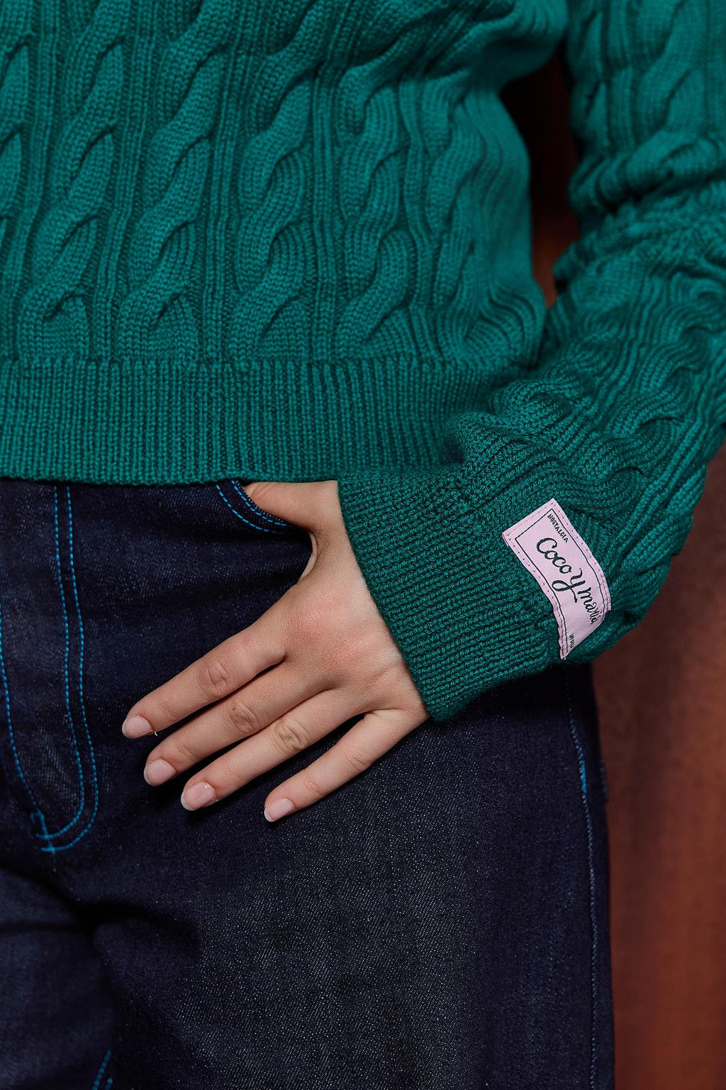 Jane Knit Green