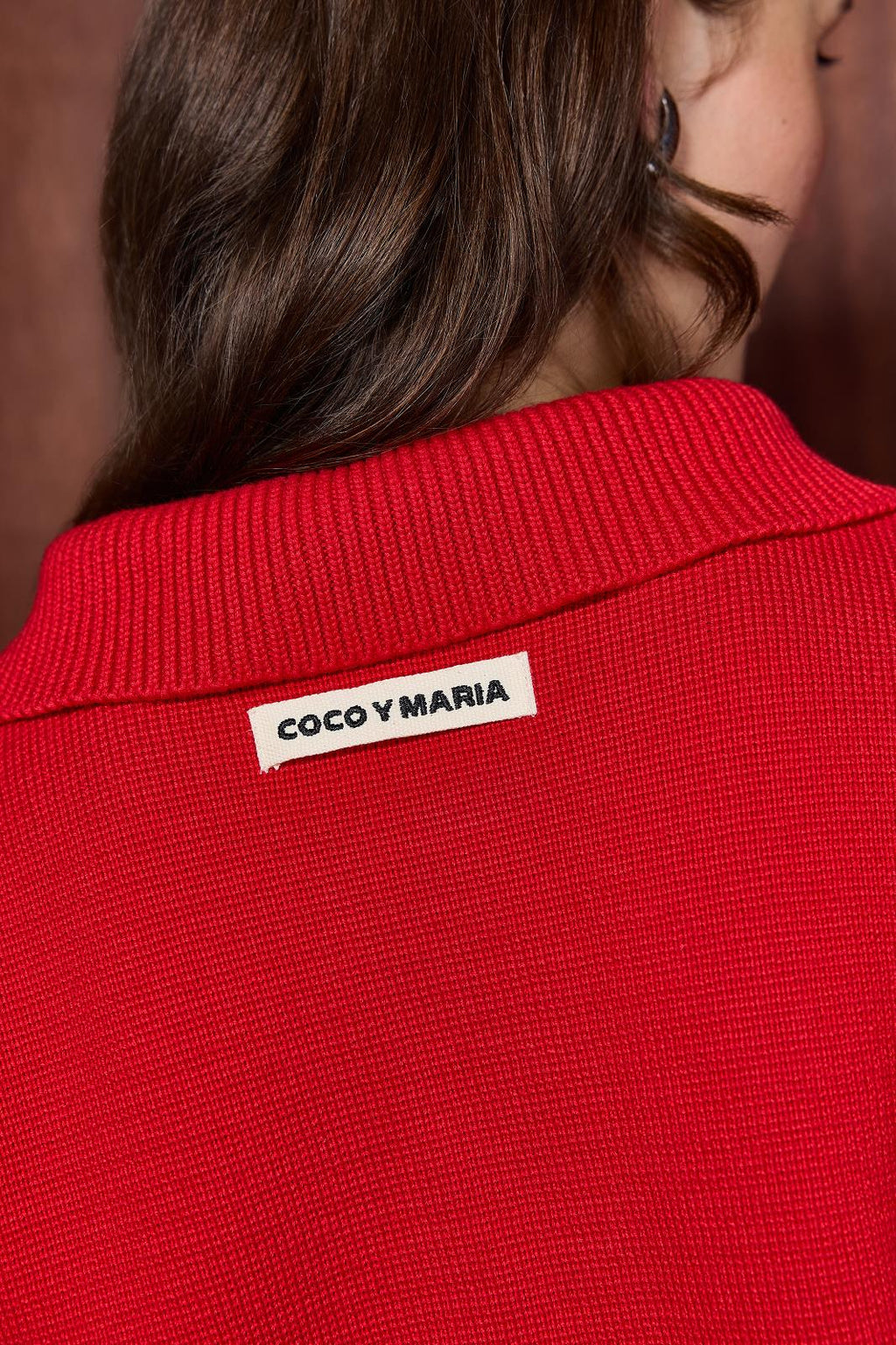 Coco Polo Knit Rood