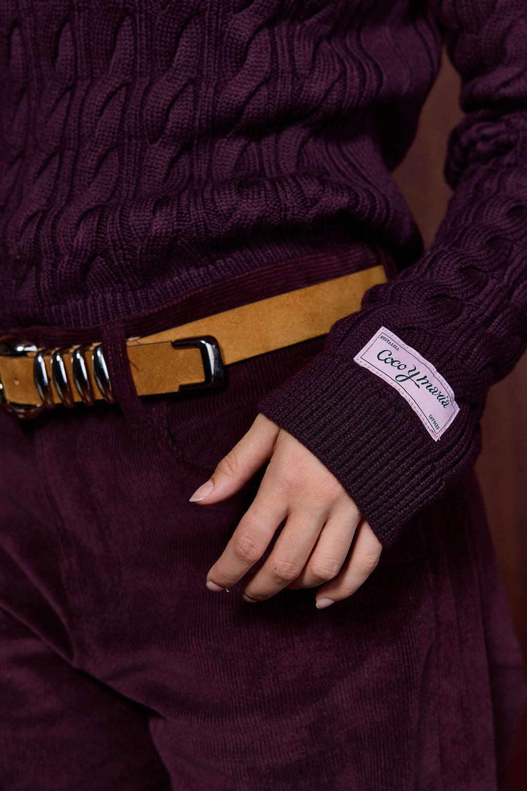 Jane Knit Bordeaux