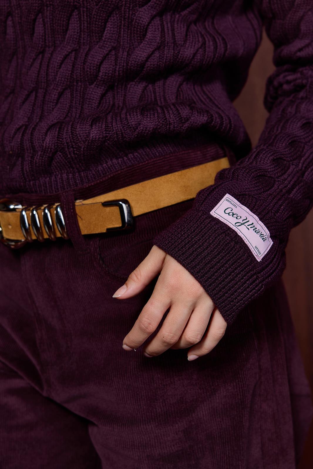 Jane Knit Bordeaux