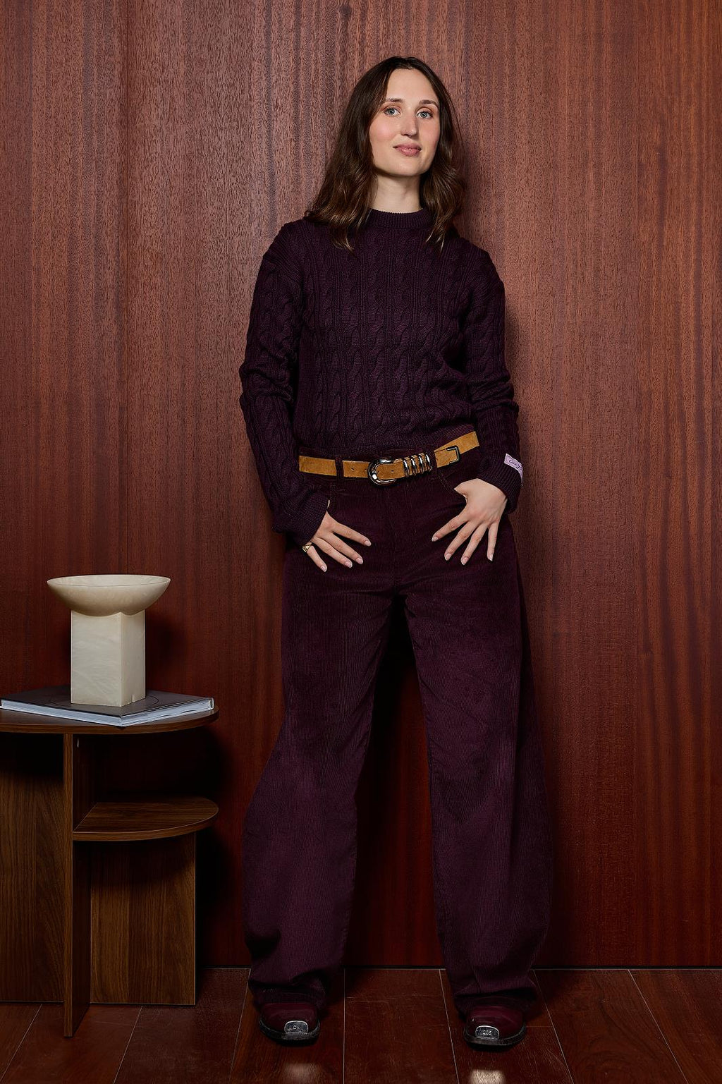 Jane Knit Bordeaux