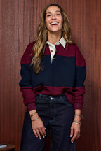 Coco Polo Navy/Bordeaux