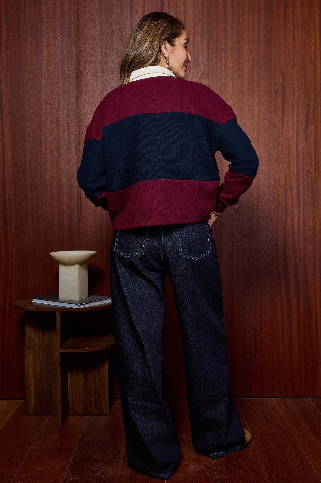 Coco Polo Navy/Bordeaux