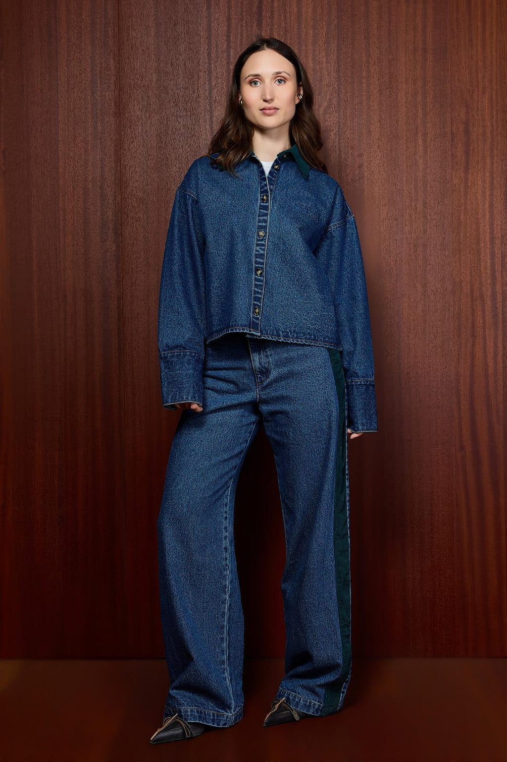 La Camisa Campera Denim