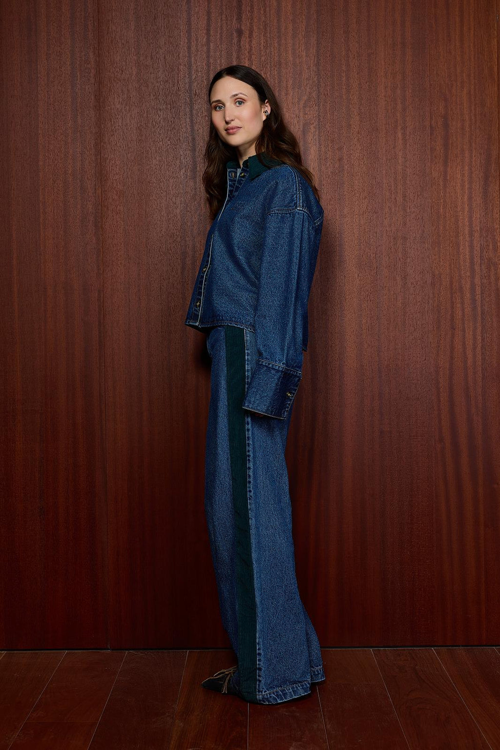 La Camisa Campera Denim