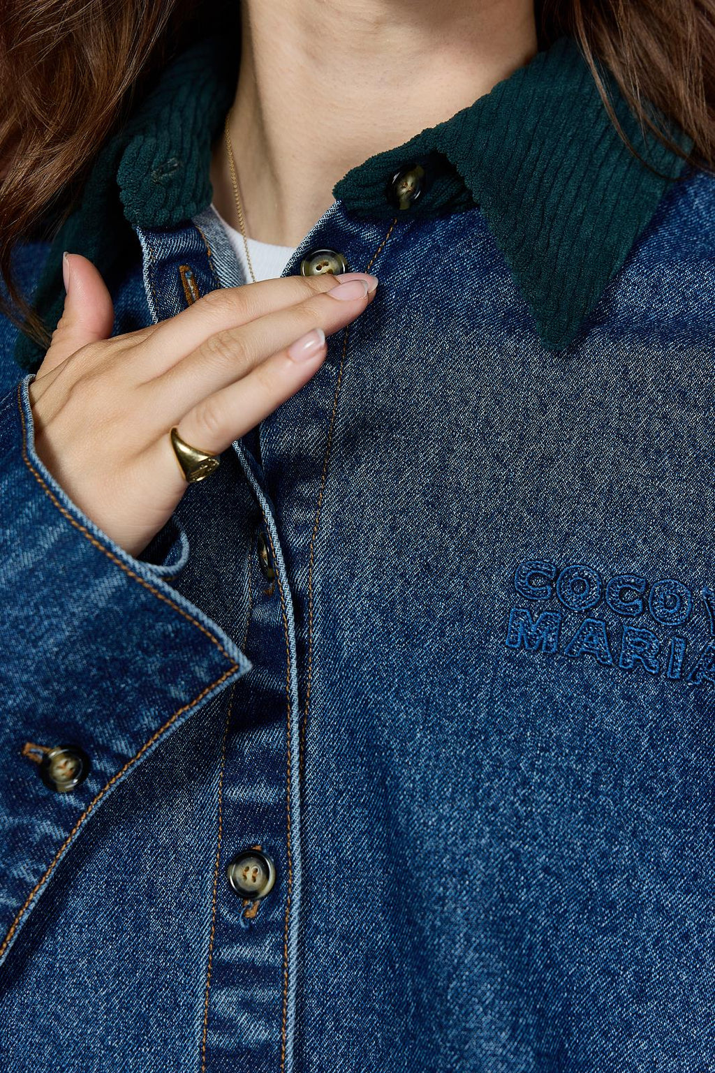 La Camisa Campera Denim