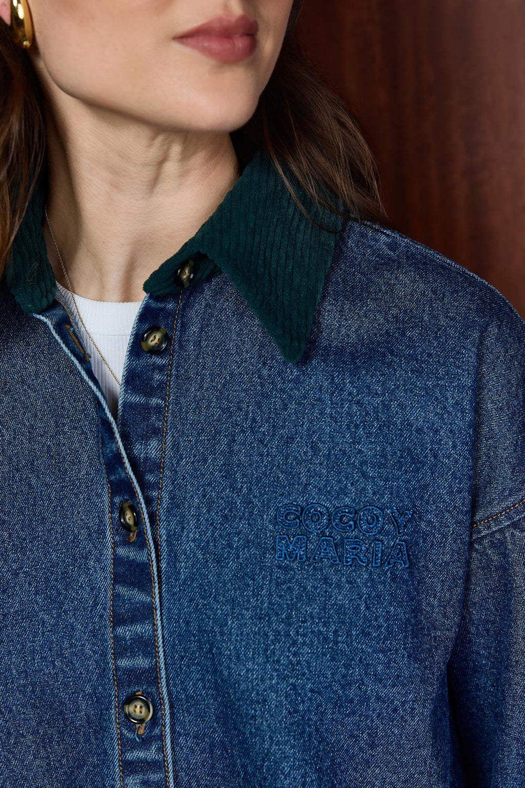 La Camisa Campera Denim
