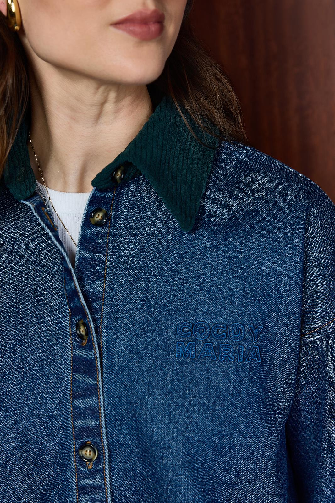 La Camisa Campera Denim