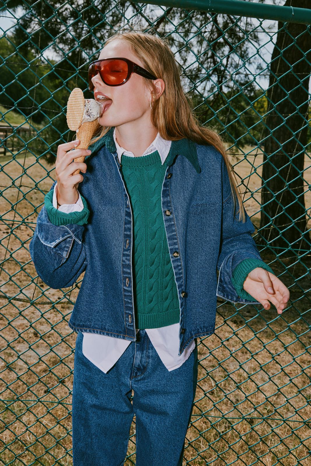 La Camisa Campera Denim
