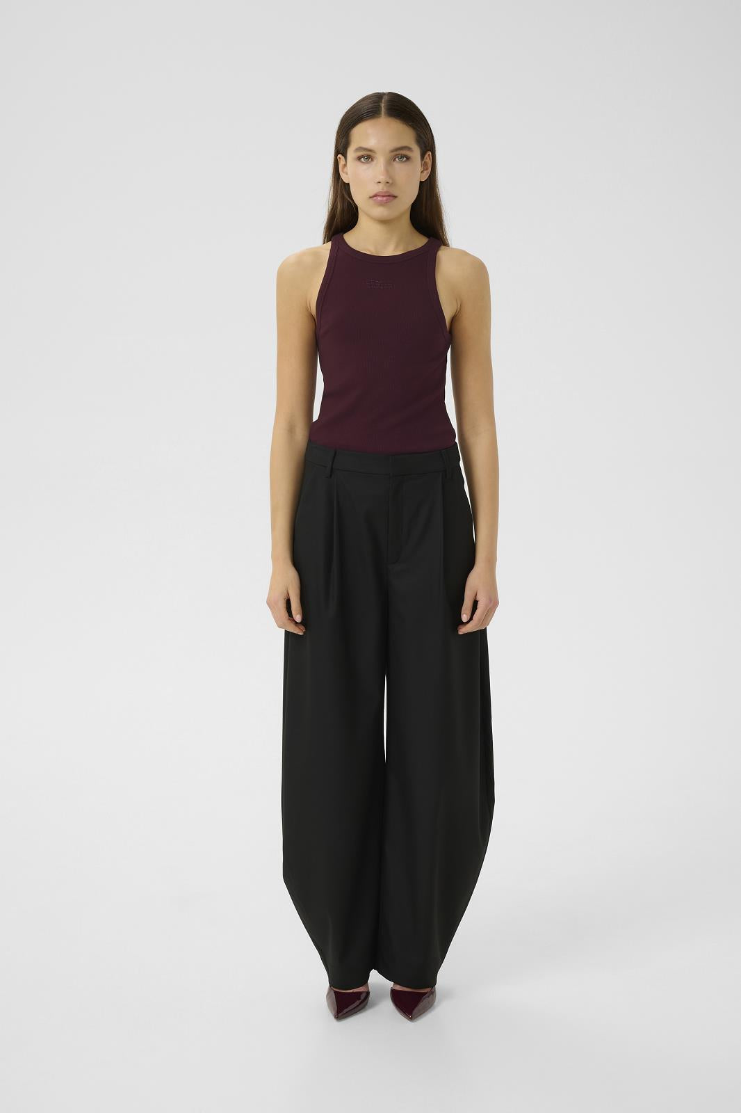 Callia Barrel Pants Zwart
