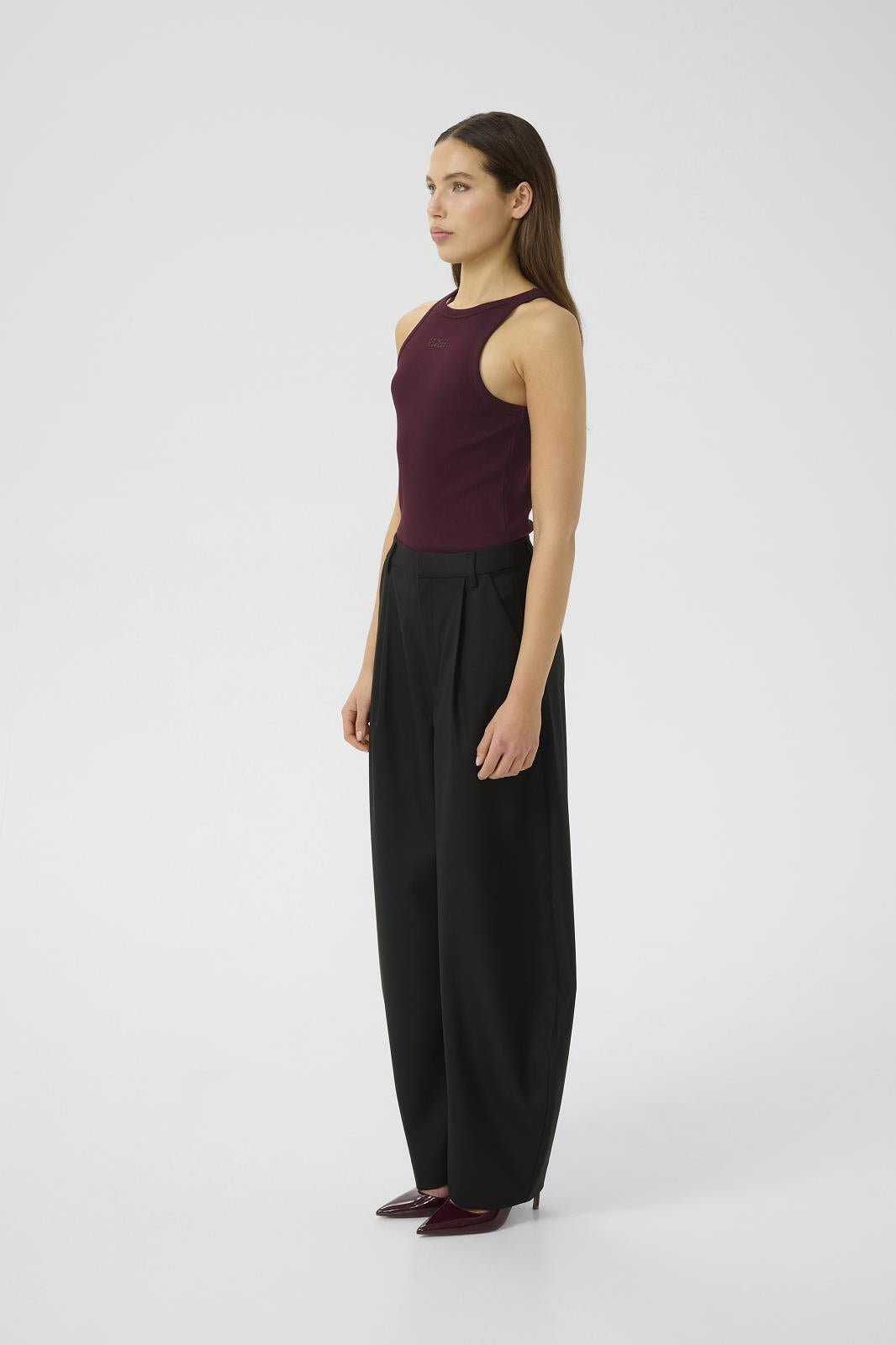 Callia Barrel Pants Zwart