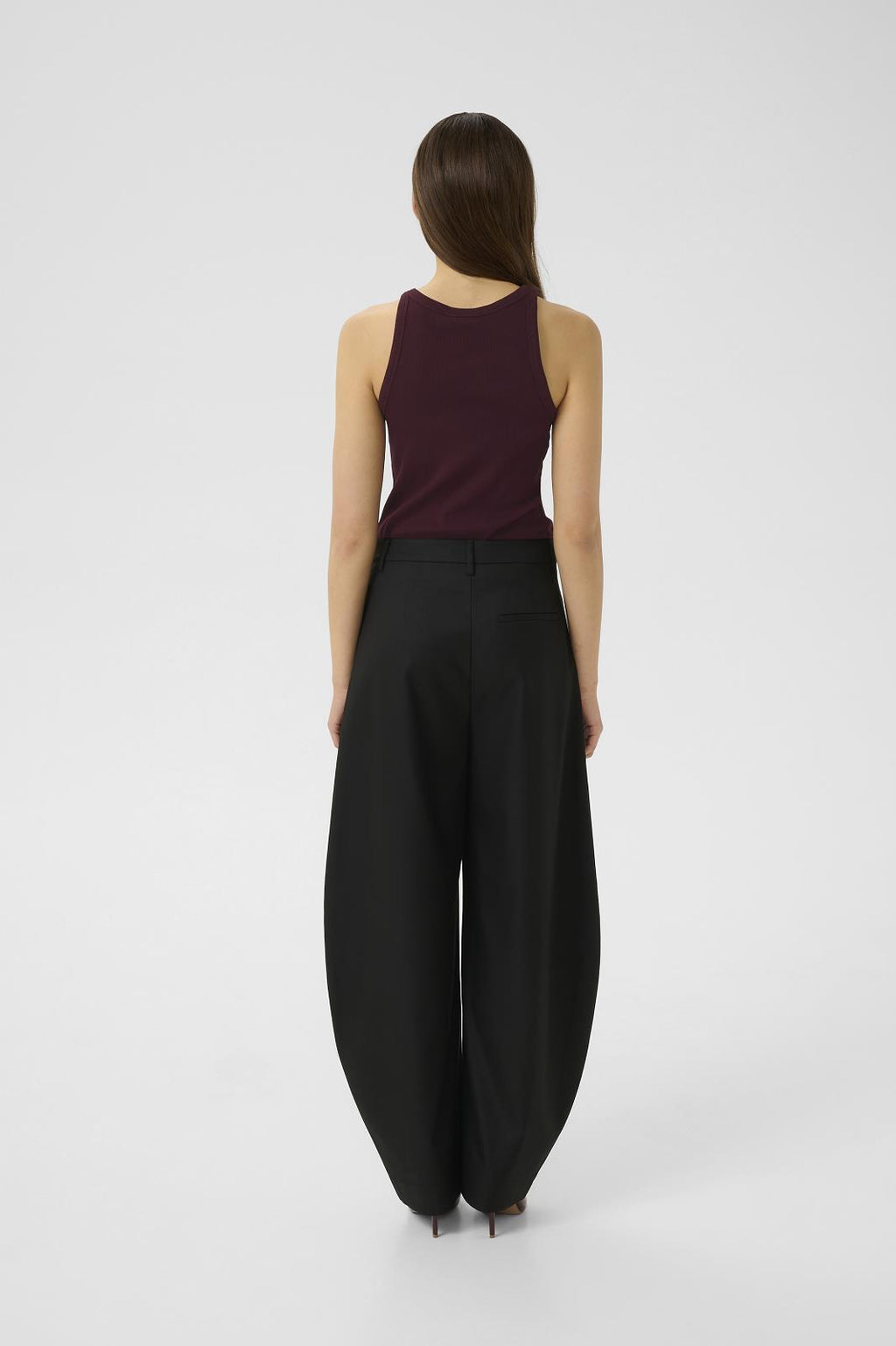 Callia Barrel Pants Zwart