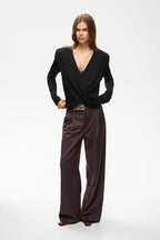 Schany Pants Aubergine