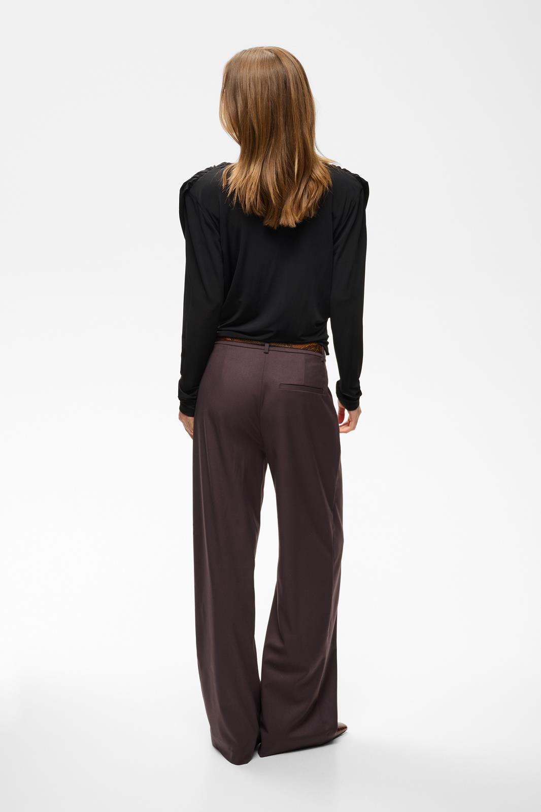 Schany Pants Aubergine