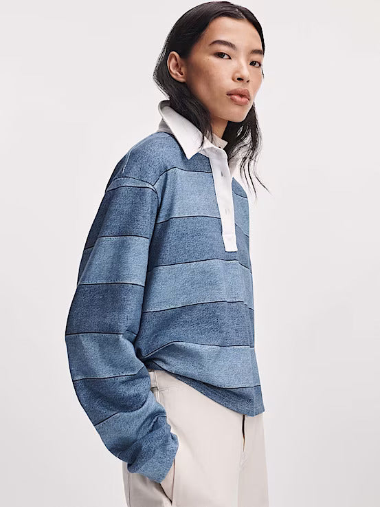 Miramar Cropped Rugby Polo